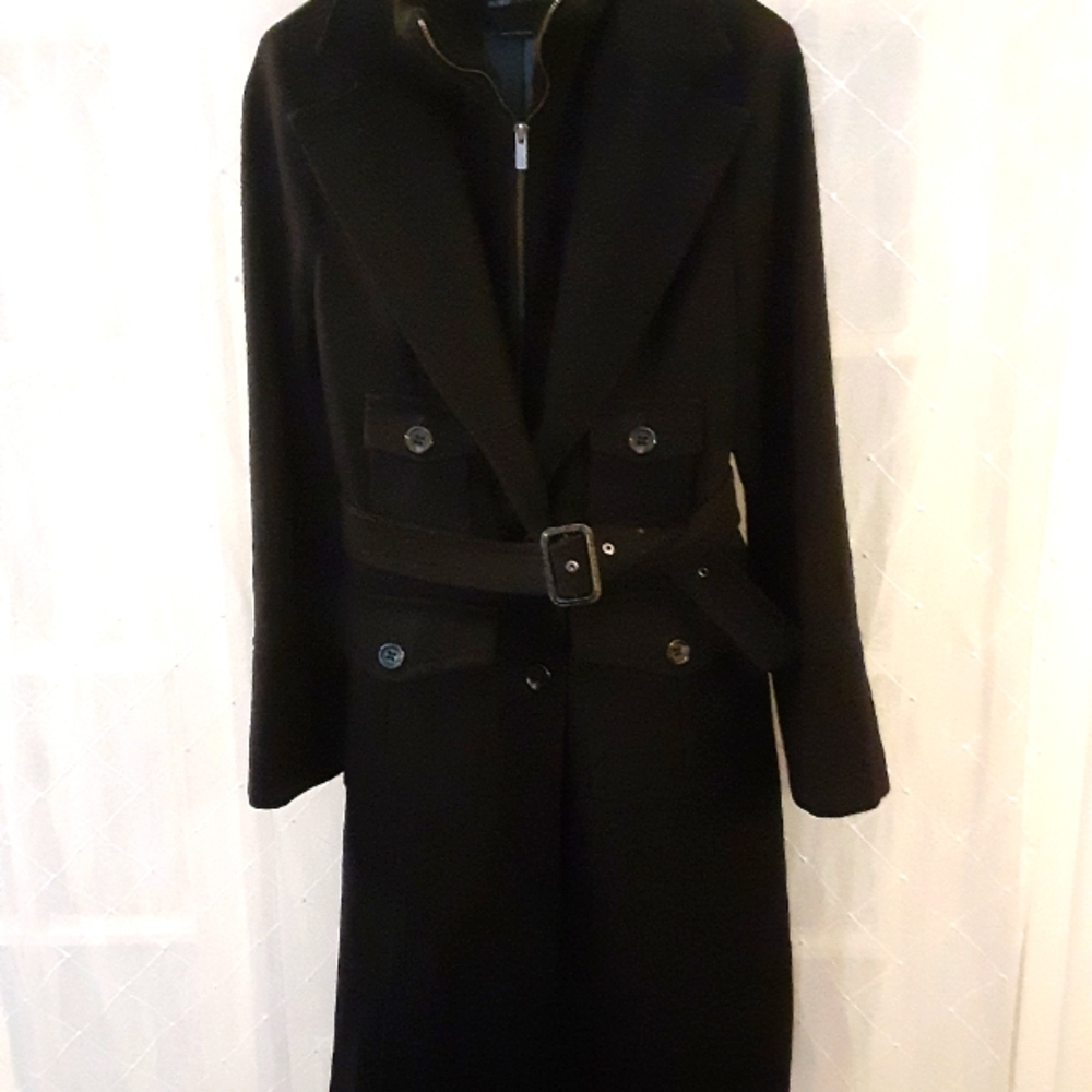 Vintage BCBG Navy Blue Coat